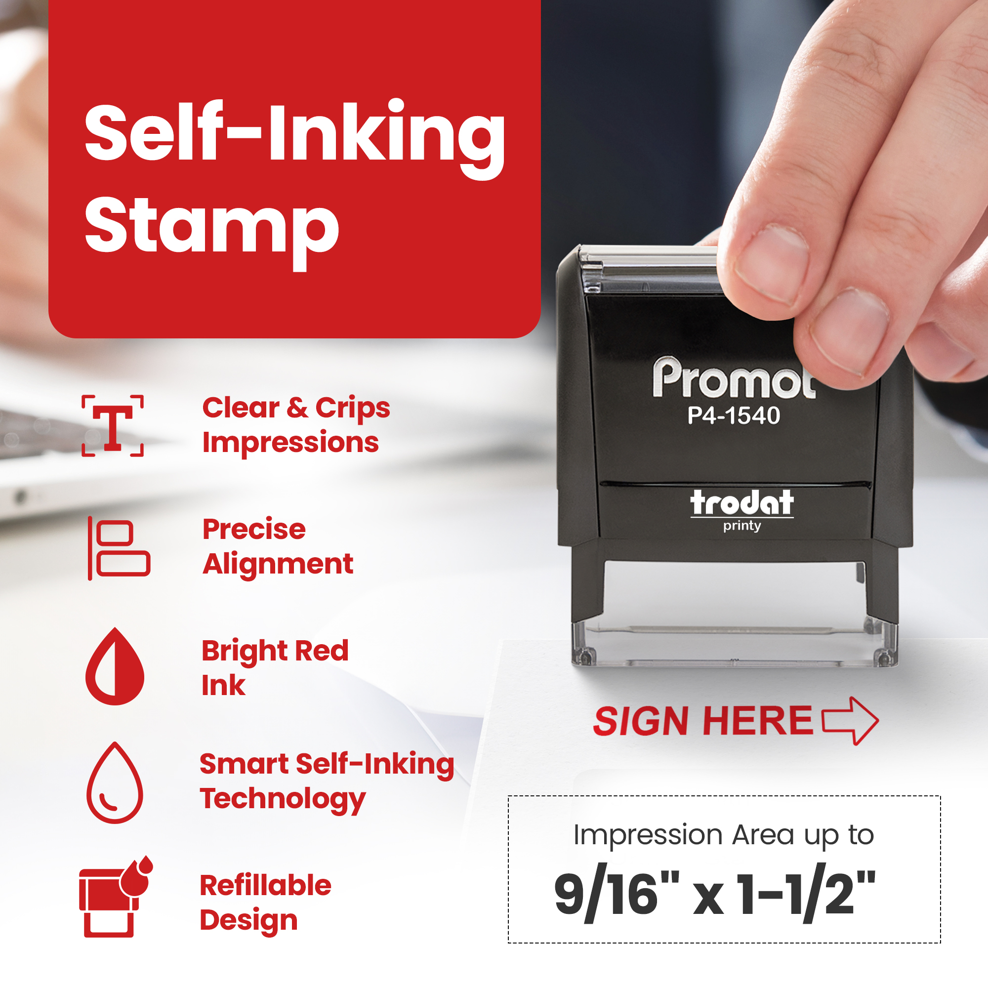 Sign Here Stamp hover